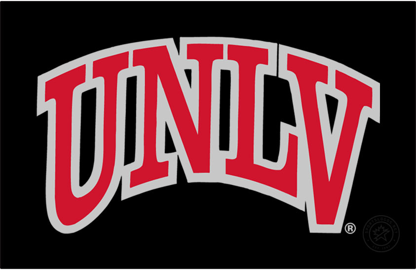 UNLV Rebels 2018-Pres Alt on Dark Logo v6 diy DTF decal sticker